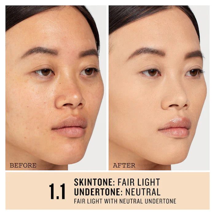 Smashbox Full Coverage 24 Hour Foundation 1.1 skin Tone
