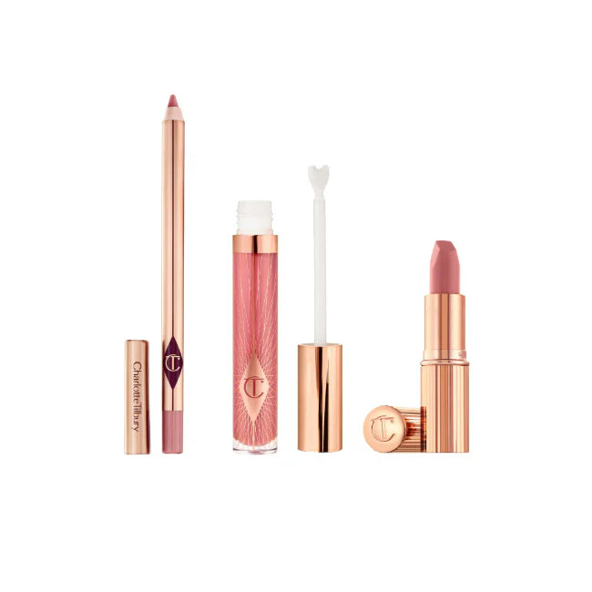 Charlotte Tilbury Charlotte's Pillow Talk Lip Secrets Set 3'S