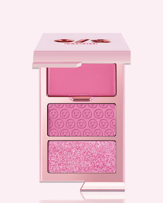 One Size by Patrick Starrr Cheek Clapper 3D Blush Trio Palette.