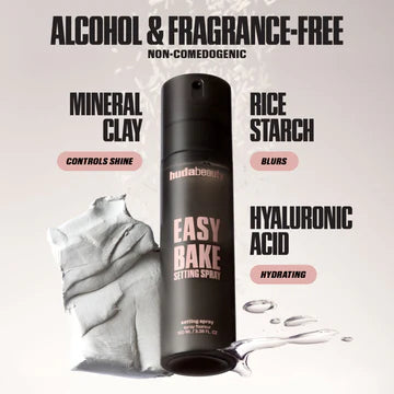 HUDA BEAUTY - Easy Bake Blurring Setting Spray with 16-Hour Wear - 100ML