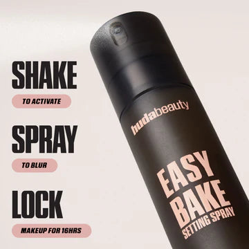 HUDA BEAUTY - Easy Bake Blurring Setting Spray with 16-Hour Wear - 100ML