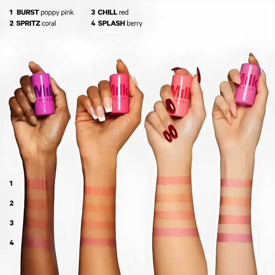 MILK Cooling Water Jelly Tint
Jelly Blush + Lip Stain