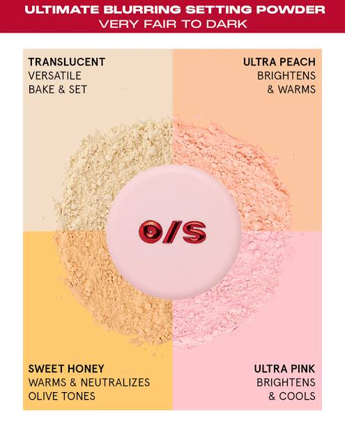 ONE/SIZE By Patrick Starrr Ultimate Blurring Setting Powder ULTRA PINK 34.5 gm