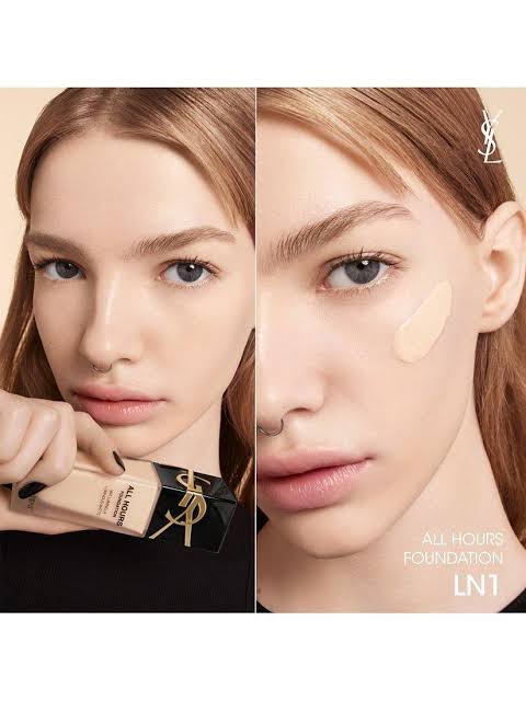 YVES SAINT LAURENT ALL HOURS LUMINOUS MATTE FOUNDATION- LN1 shade
