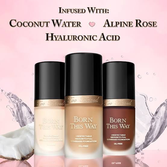 Too Faced Born This Way Flawless Coverage Natural Finish Foundation -Swan Shade