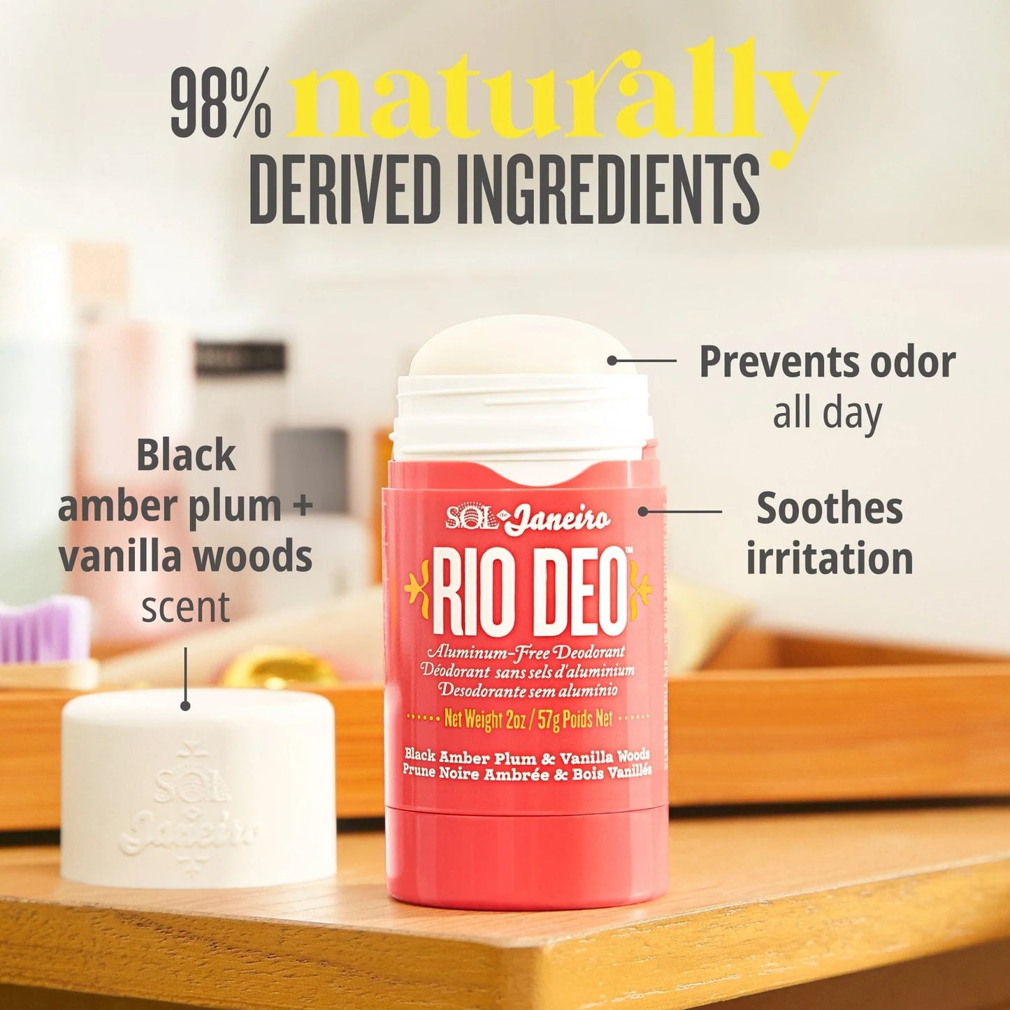 Sol de Janeiro Rio Deo Aluminum-Free Deodorant Cheirosa 40