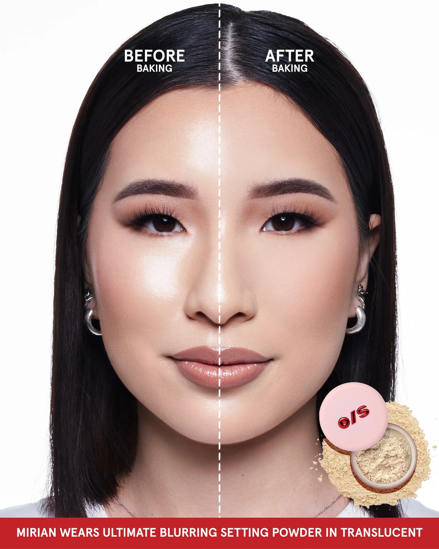 One Size Blurring Setting Powder Full-Sized - Translucent