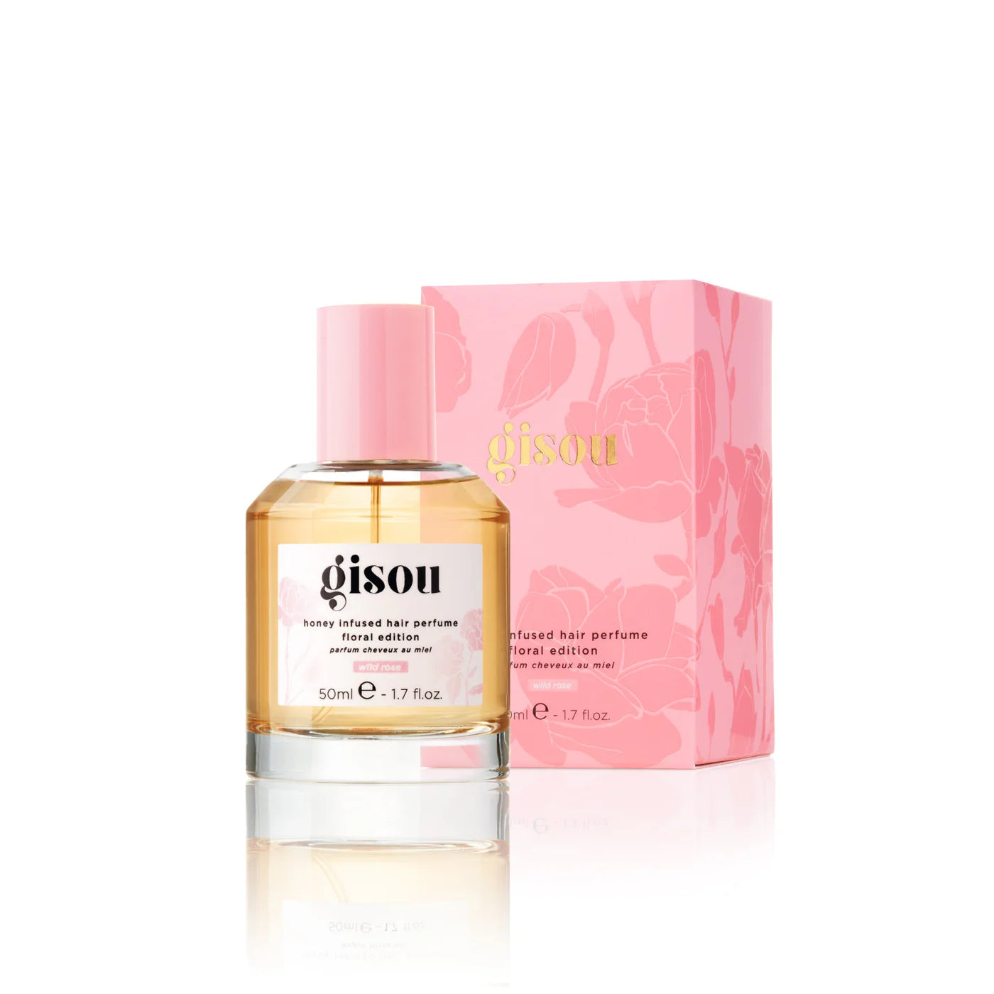 GISOU Honey Infused Hair Perfume Wild Rose 50ml