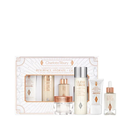 Charlotte Tilbury 4 MAGIC & SCIENCE STEPS TO RESURFACE, HYDRATE & GLOW