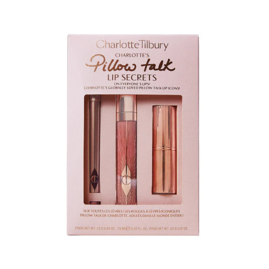Charlotte Tilbury Charlotte's Pillow Talk Lip Secrets Set 3'S