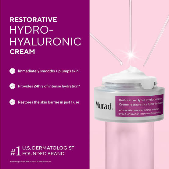 Murad's Restorative Hydro-Hyaluronic Cream,