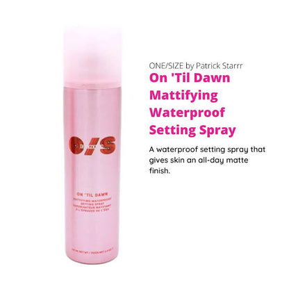 ONE/SIZE - On 'Til Dawn Mattifying Waterproof Setting Spray - 143ml