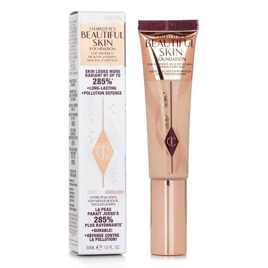 CHARLOTTE TILBURY - Beautiful Skin Medium Coverage Liquid Foundation I Neutral shade