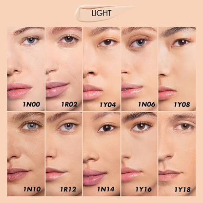 MAKEUP FOR EVER - HD Skin Matte Velvet Undetectable Longwear Blurring Powder Foundation - 1N10 Ivory