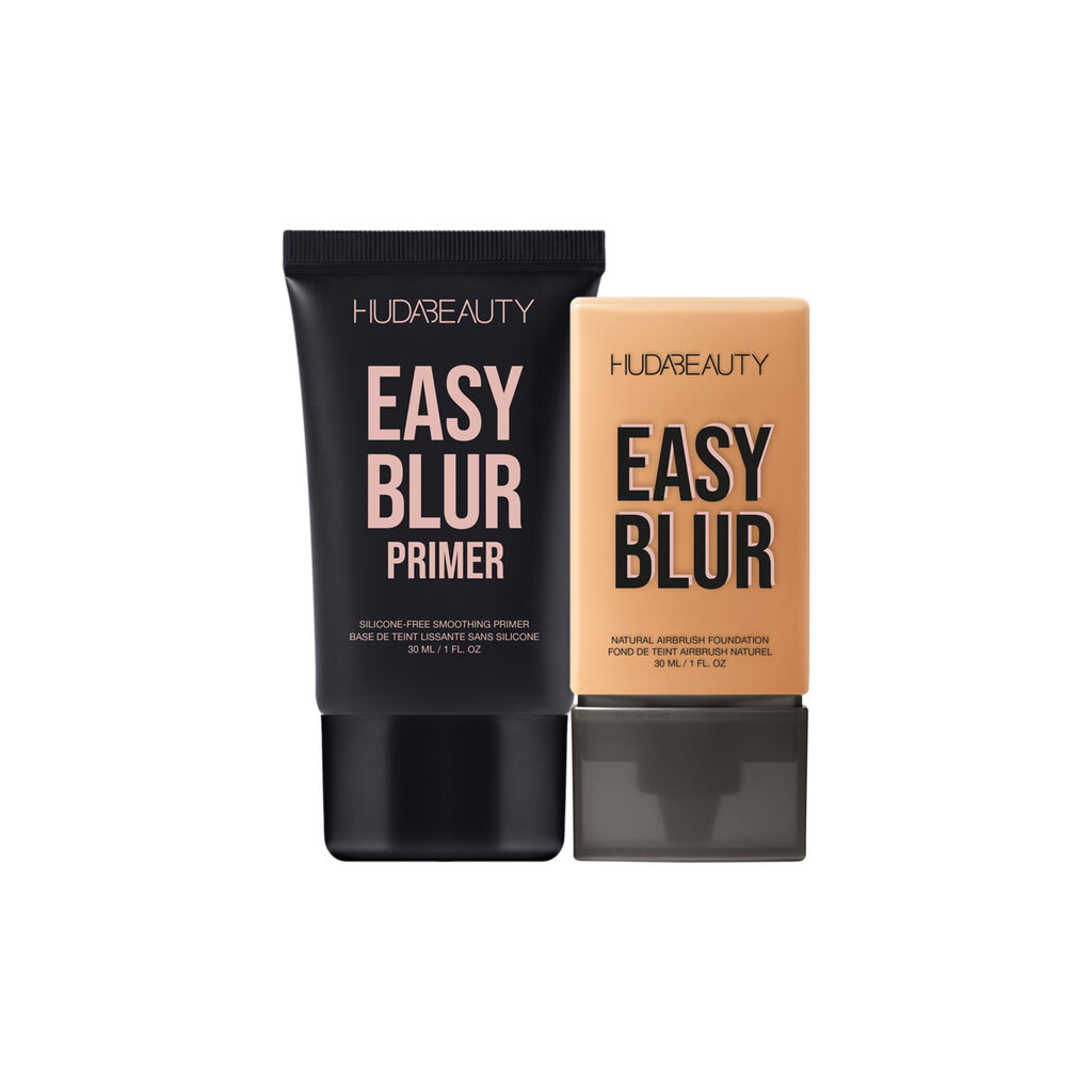Huda Beauty Easy Prime & Blur Foundation Kit