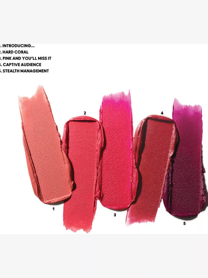MAC Hypnotizing Holiday Mistletoe Matte Powder Kiss Lipstick Set x 5 0.1 Ounce