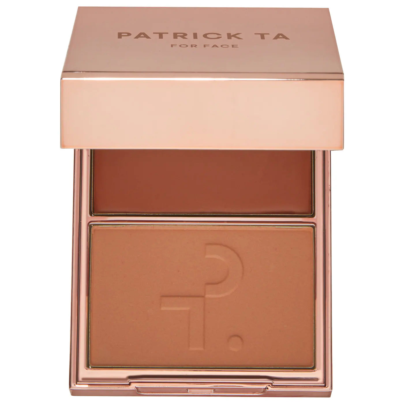 PATRICK TA Beauty Headlines Double-Take Crème & Powder Blush Duo