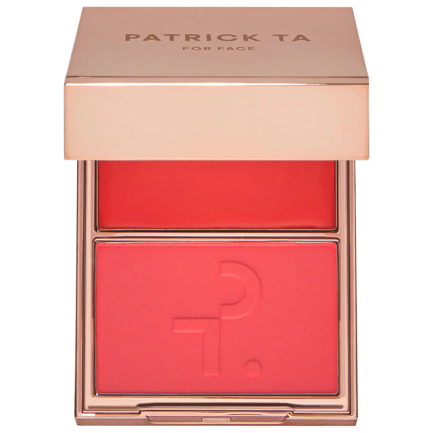 PATRICK TA Beauty Headlines Double-Take Crème & Powder Blush Duo
