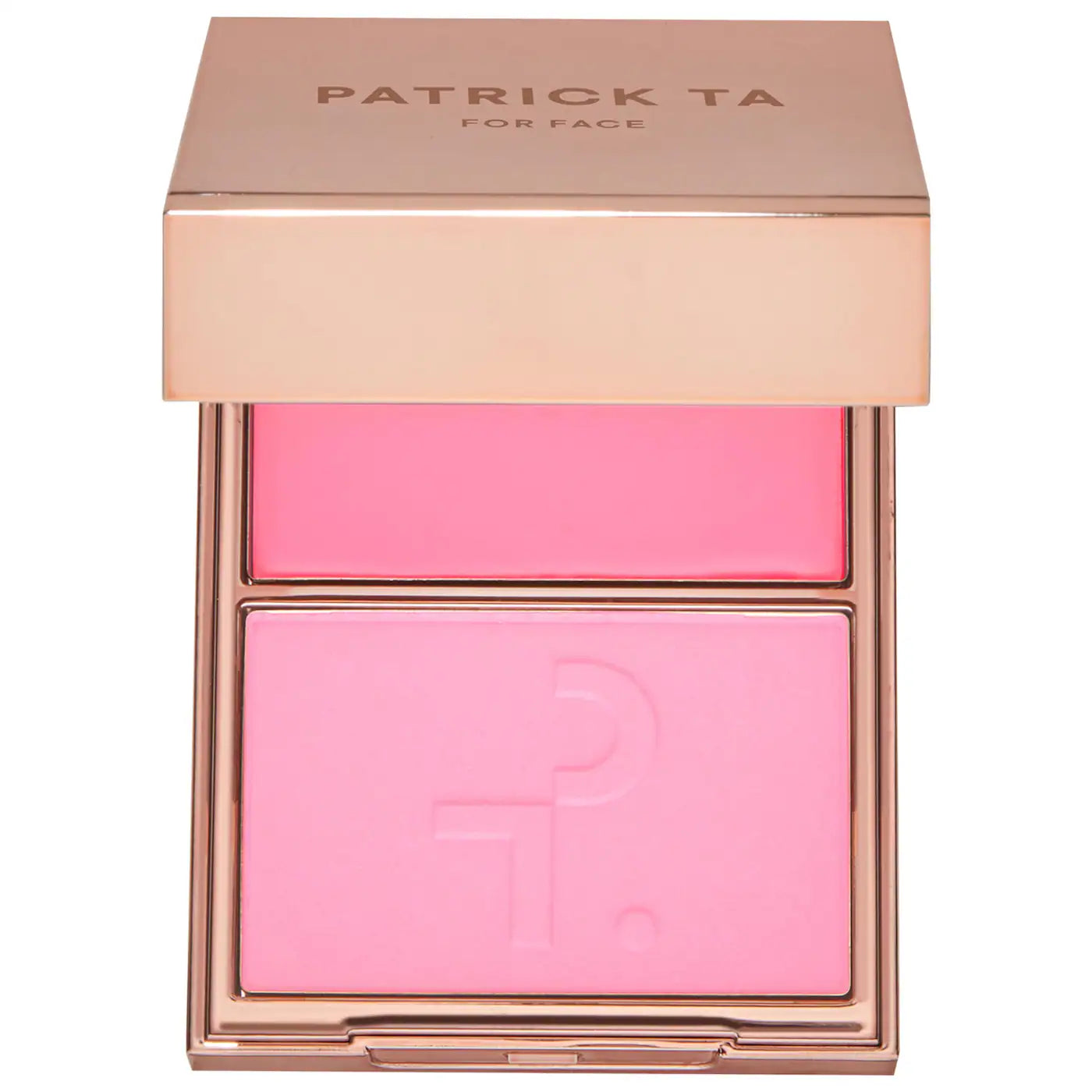 PATRICK TA Beauty Headlines Double-Take Crème & Powder Blush Duo