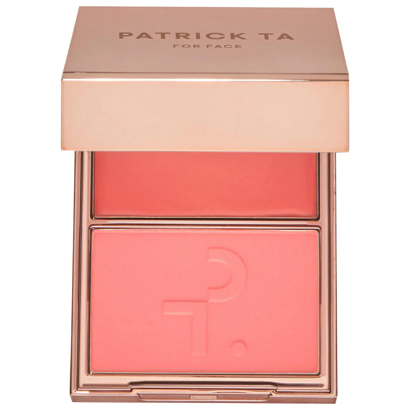 PATRICK TA Beauty Headlines Double-Take Crème & Powder Blush Duo