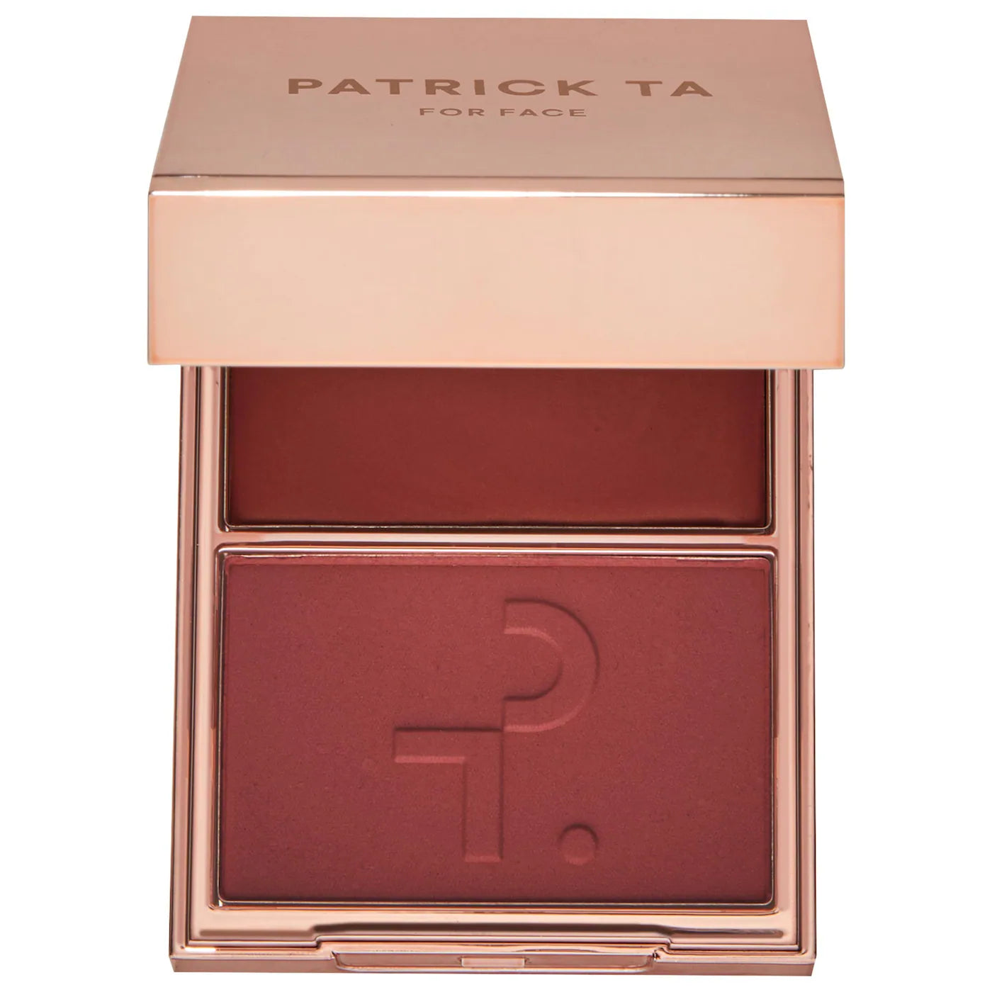PATRICK TA Beauty Headlines Double-Take Crème & Powder Blush Duo