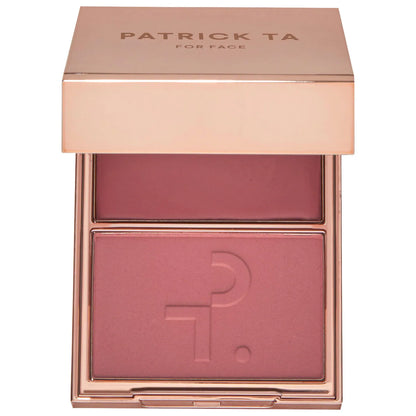 PATRICK TA Beauty Headlines Double-Take Crème & Powder Blush Duo